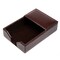 Dacasso Dark Brown Bonded Leather 4" x 6" Memo Holder AG-3609 - alternate 1